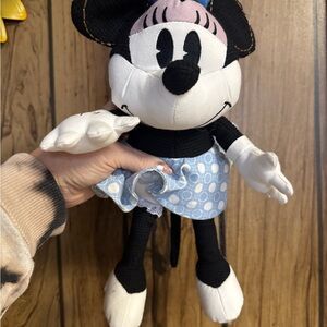 Hallmark Black and White Plush with Silver Accents